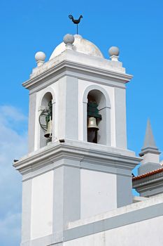 Church tower in Aljezur Portugal