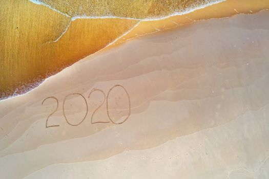 Top shot from Happy 2020 at the beach