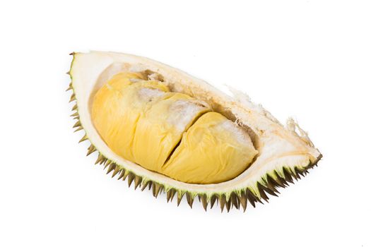 Durian isolated on white background