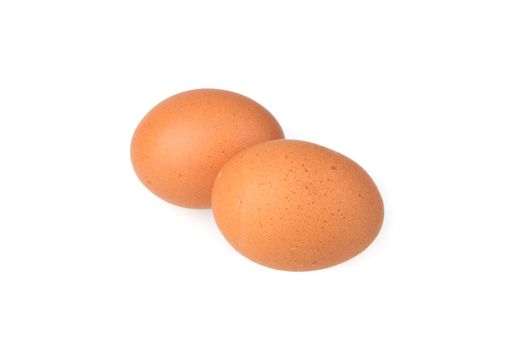 eggs isolated on white background