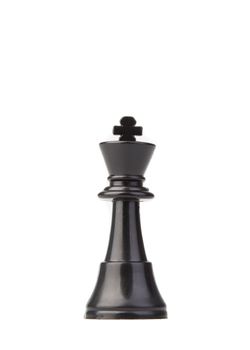 chess pieces isolated on white background