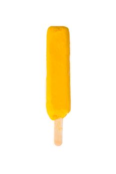 ice cream popsicle isolated on white background