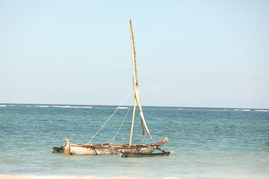 Old Boat in the Beach
