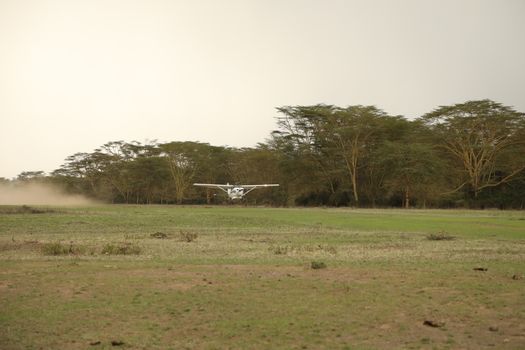 Private Flight at Rural area