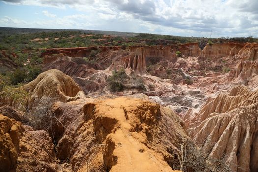 Hells Kitchen Canyon In Malindi Kenya Africa