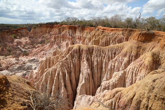 Hells Kitchen Canyon In Malindi Kenya Africa