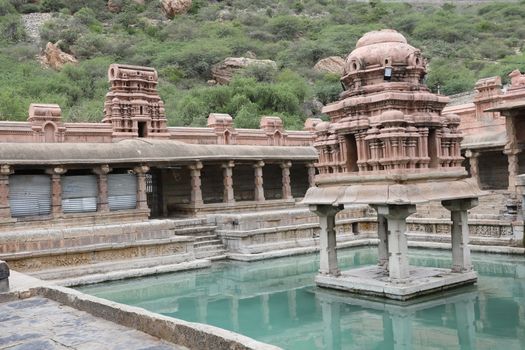 Exterior of Vintage Temple India