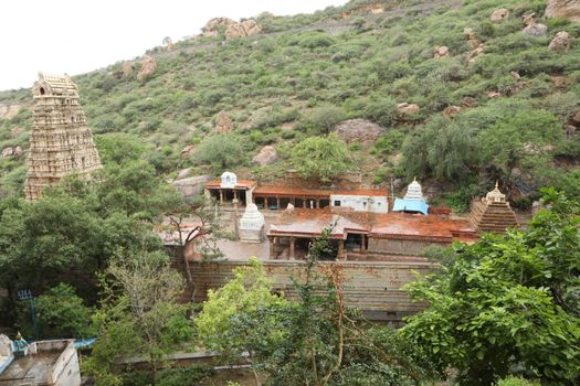 Exterior of Vintage Temple India