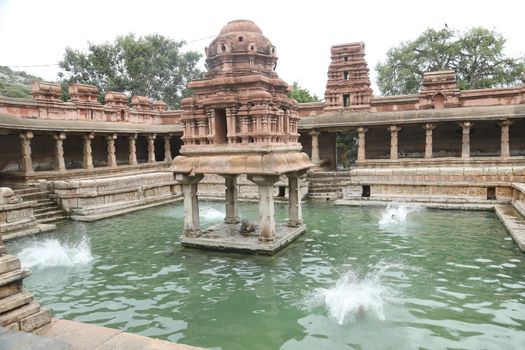 Exterior of Vintage Temple India
