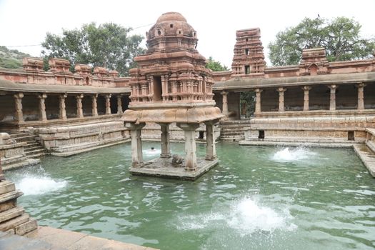 Exterior of Vintage Temple India