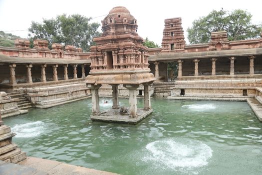 Exterior of Vintage Temple India