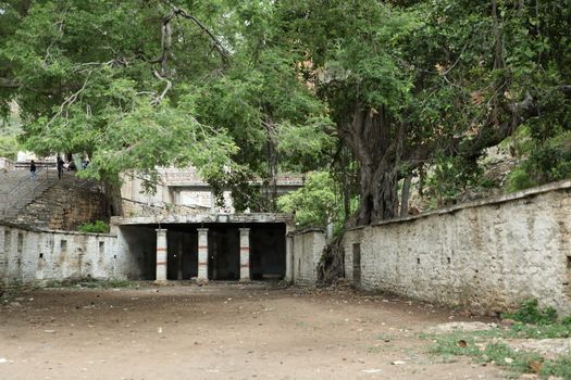 Exterior of Vintage Temple India