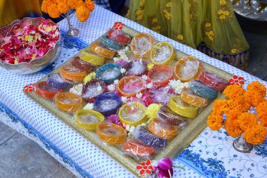 Traditional Hindu wedding ceremony