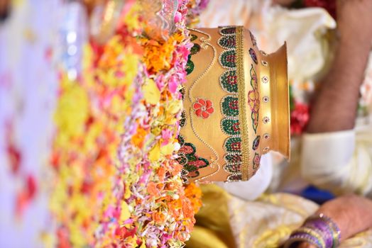 Traditional Hindu wedding ceremony