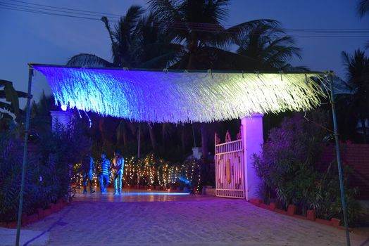 Traditional Hindu wedding ceremony