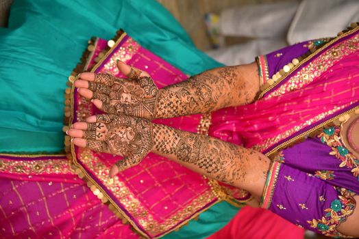 Traditional Hindu wedding ceremony