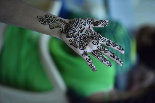 Traditional Hindu wedding ceremony