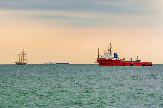 Anchor Handling Vessel in the Black Sea