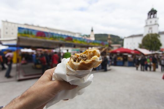 bosna hotdog in Salzburg