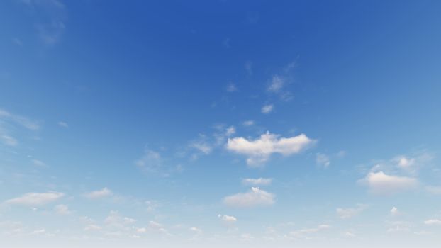 Cloudy blue sky abstract background, blue sky background with tiny clouds, 3d rendering

