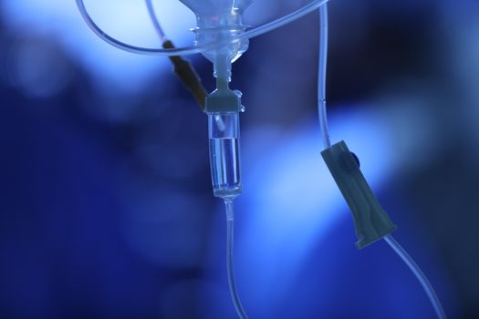 Saline Medicine Bottle Hang on a stand