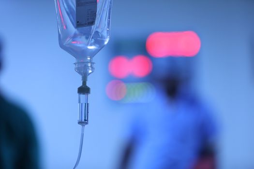 Saline Medicine Bottle Hang on a stand