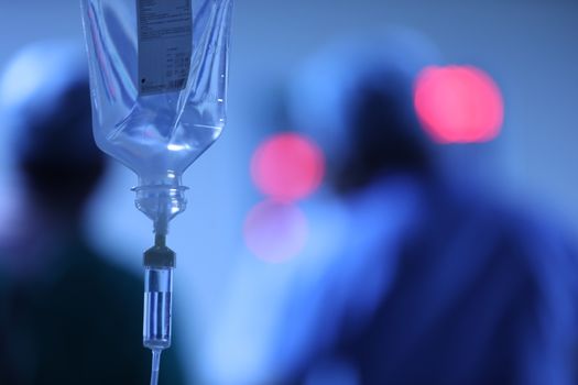 Saline Medicine Bottle Hang on a stand