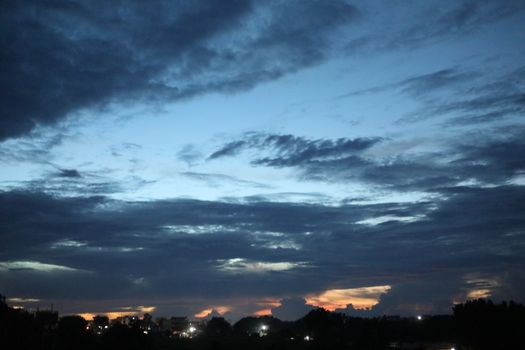 Blue Sky and clouds