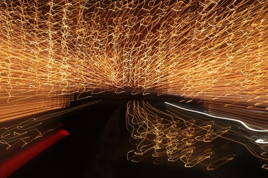Abstract Blur lights Texture