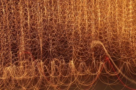 Abstract Blur lights background