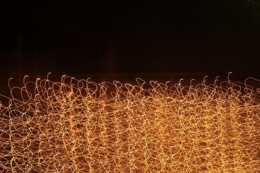 Abstract Blur lights background