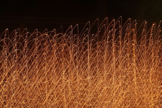 Abstract Blur lights background