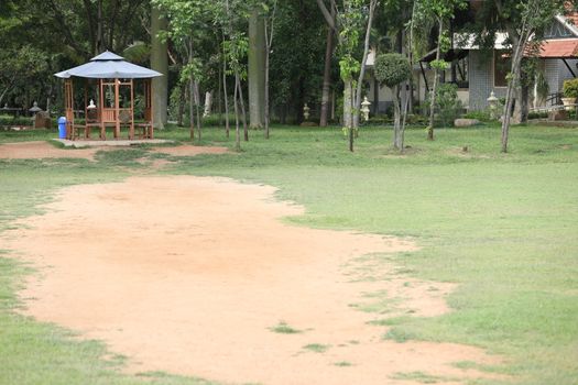 People in a park