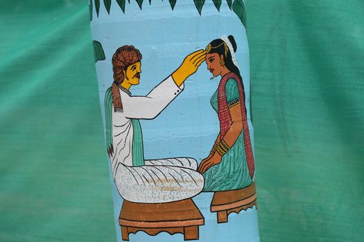 Indian Rural Art work