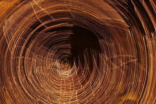 Abstract slow shutter lights