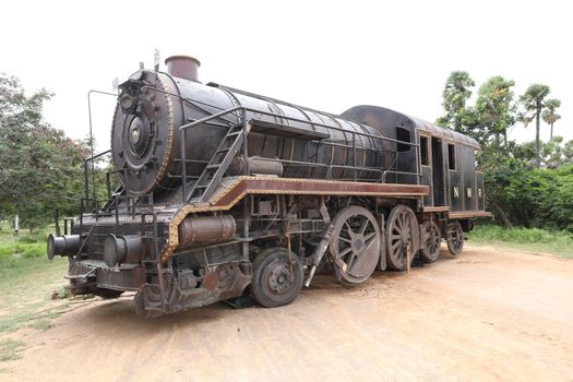 Vintage Train Steam Engine