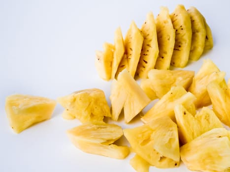 Pineapple, peeled and cut into pieces