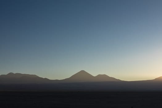 Atacama desert, Chile, Andes, South America. Beautiful view and landscape.