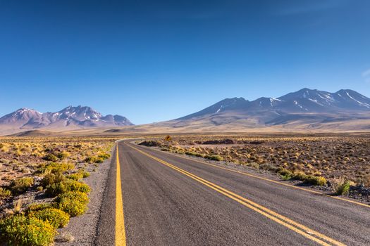 Atacama desert, Chile, Andes, South America. Beautiful view and landscape.