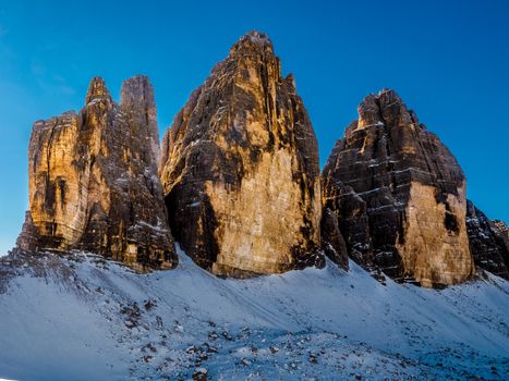 Dolomites. panorama of the Italian Alps