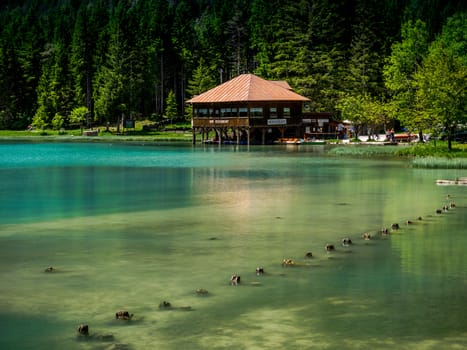 Dolomites. panorama of the Italian Alps