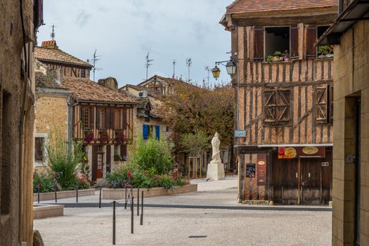 details of typical french village