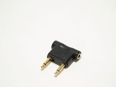 the airplane headphone jack adapter