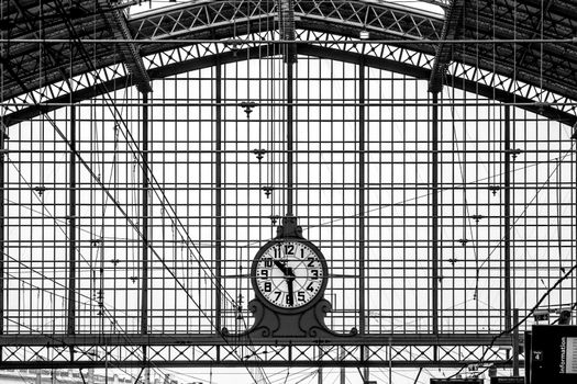 train station and glass roof