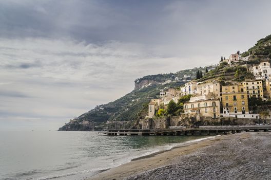 Afternoon sun in one of the most beautiful villages of the "costiera amalfitana".