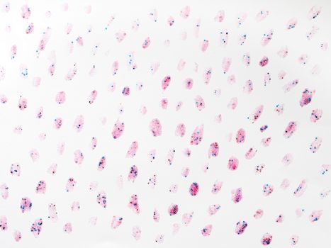 Abstract background with glitter stains with shiny sparkling rhinestones. Pink backdrop.