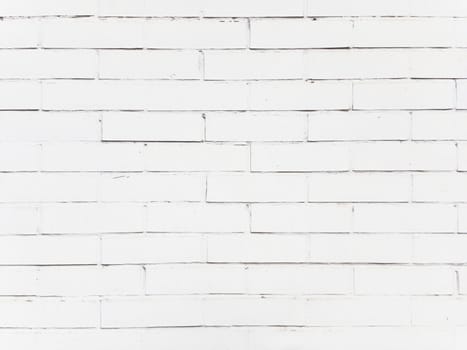 White brick wall. Abstract stone texture.