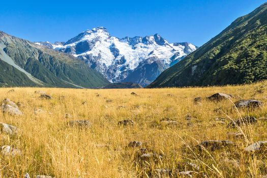 Aoraki Mount Cook National Park, New Zealand, Oceania.