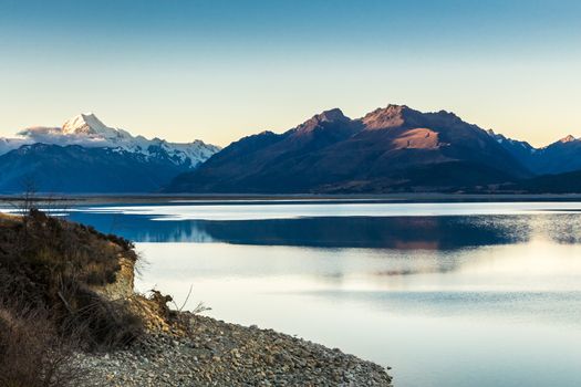 Aoraki Mount Cook National Park, New Zealand, Oceania.