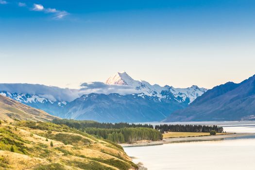 Aoraki Mount Cook National Park, New Zealand, Oceania.